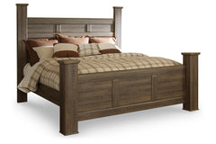 Juararo King Poster Bed - B251B10