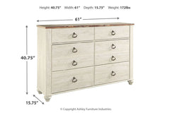 Willowton Dresser - B267-31