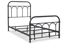 Nashburg Twin Metal Bed - B280-671