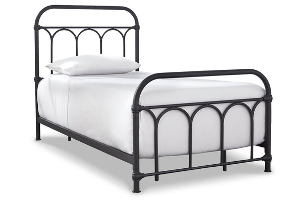 Nashburg Twin Metal Bed - B280-671