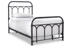 Nashburg Twin Metal Bed - B280-671