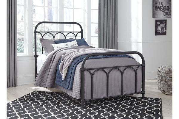 Nashburg Twin Metal Bed - B280-671
