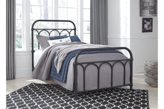 Nashburg Twin Metal Bed - B280-671