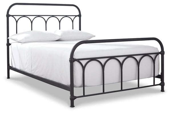 Nashburg Full Metal Bed - B280-672