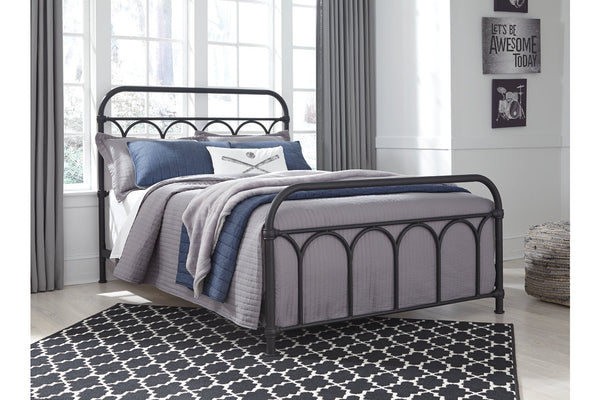 Nashburg Full Metal Bed - B280-672