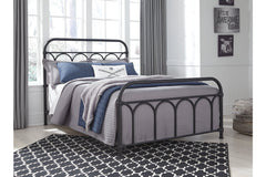 Nashburg Full Metal Bed - B280-672