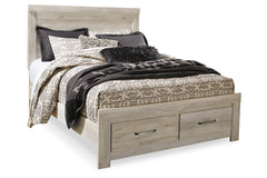 Bellaby Queen Platform Bed with 2 Storage Drawers - B331B4