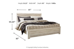 Bellaby King Panel Bed - B331B8
