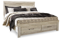 Bellaby King Platform Bed with 2 Storage Drawers - B331B9
