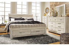 Bellaby King Platform Bed with 2 Storage Drawers - B331B9