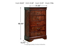 Alisdair Chest of Drawers - B376-46