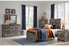 Wynnlow Twin Crossbuck Panel Bed - B440B16