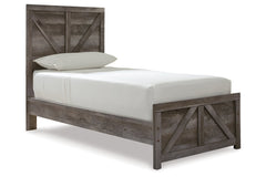 Wynnlow Twin Crossbuck Panel Bed - B440B16