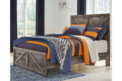 Wynnlow Full Crossbuck Panel Bed - B440B17