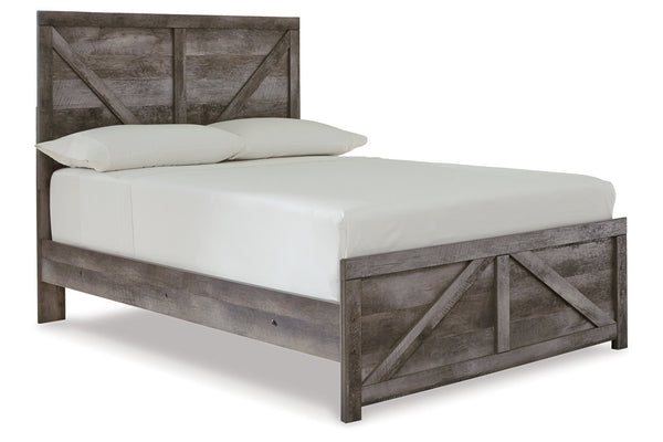 Wynnlow Full Crossbuck Panel Bed - B440B17