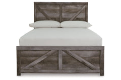 Wynnlow Full Crossbuck Panel Bed - B440B17