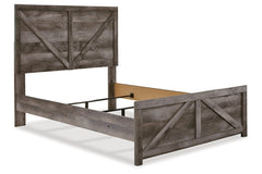 Wynnlow Full Crossbuck Panel Bed - B440B17