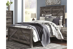 Wynnlow Queen Crossbuck Panel Bed - B440B9