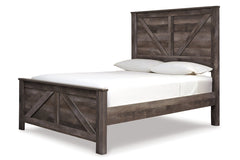Wynnlow Queen Crossbuck Panel Bed - B440B9