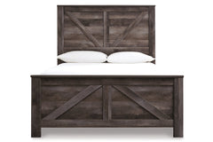 Wynnlow Queen Crossbuck Panel Bed - B440B9