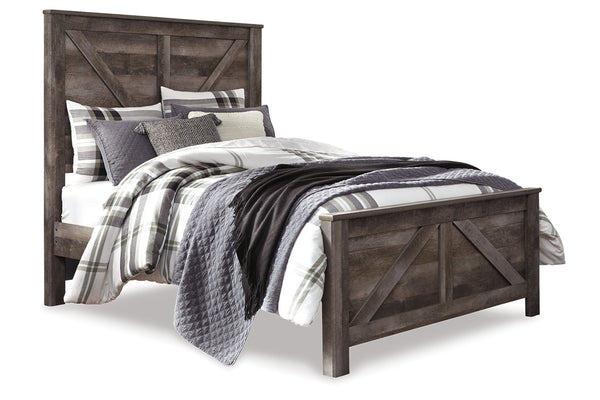Wynnlow Queen Crossbuck Panel Bed - B440B9