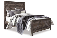 Wynnlow Queen Crossbuck Panel Bed - B440B9
