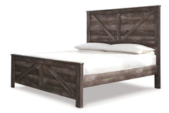 Wynnlow King Crossbuck Panel Bed - B440B11