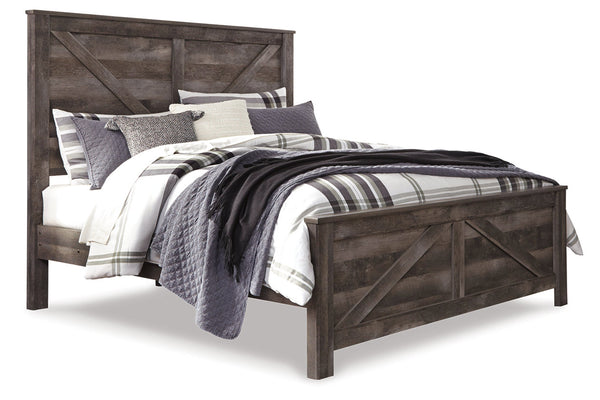 Wynnlow King Crossbuck Panel Bed - B440B11