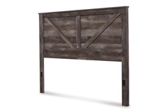 Wynnlow King Crossbuck Panel Bed - B440B11