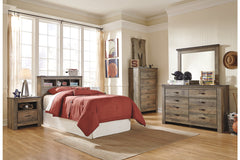 Trinell Twin Bookcase Headboard - B446-63