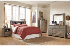 Trinell Full Bookcase Headboard - B446-65