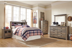 Trinell Full Bookcase Headboard - B446-65