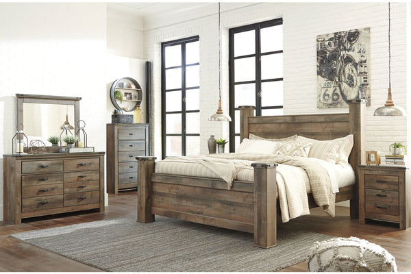 Trinell King Poster Bed - B446B45