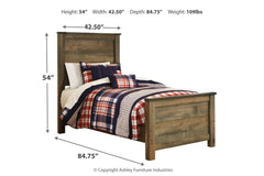 Trinell Twin Panel Bed - B446B2