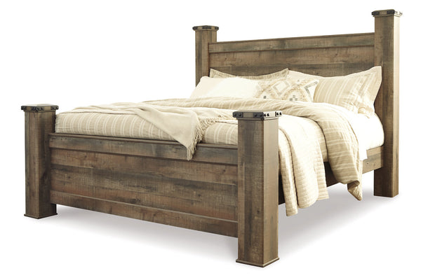Trinell King Poster Bed - B446B45