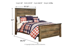 Trinell Full Panel Bed - B446B3