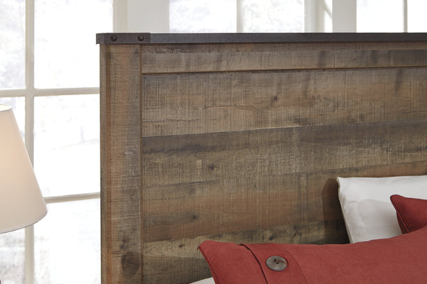 Trinell Twin Panel Bed with 2 Storage Drawers - B446B15
