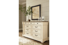 Bolanburg Dresser and Mirror - B647B12