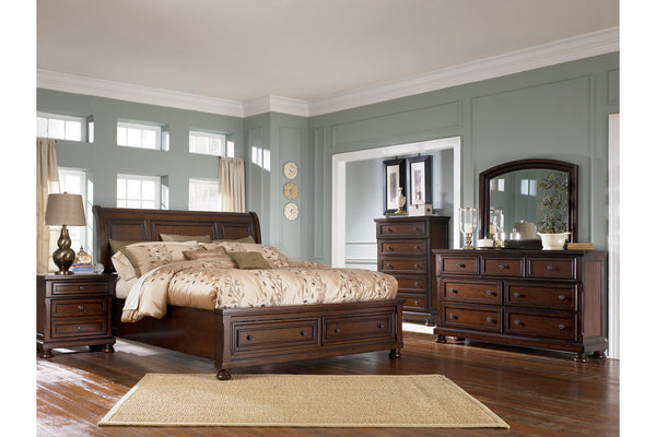 Porter California King Sleigh Bed - B697B17