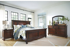 Porter King Panel Bed - B697B11