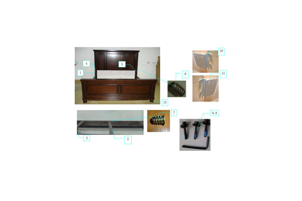 Porter California King Panel Bed - B697B12