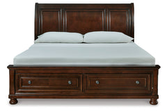 Porter King Sleigh Bed - B697B16