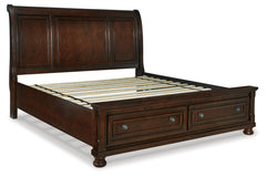 Porter King Sleigh Bed - B697B16