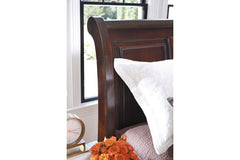 Porter King Sleigh Bed - B697B16