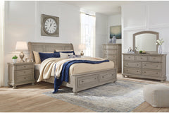 Lettner Dresser and Mirror - B733B1