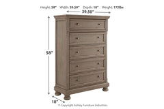 Lettner Chest of Drawers - B733-46