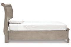 Lettner Twin Sleigh Bed with 1 Storage Drawer - B733B21