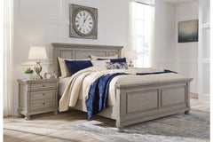 Lettner California King Panel Bed - B733B7