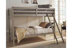 Lettner Twin/Twin Bunk Bed with Ladder - B733-59