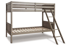 Lettner Twin/Twin Bunk Bed with Ladder - B733-59
